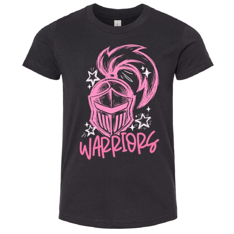 Warrior Floof With Stars BLACK