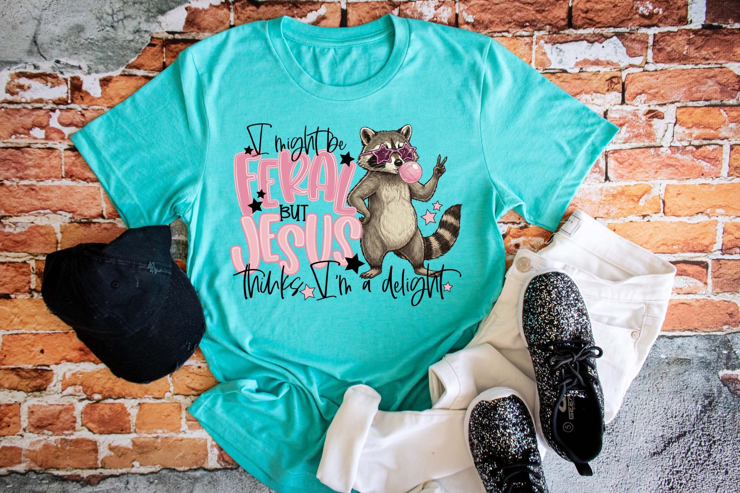 I Might Be Feral But Jesus Thinks I'm A Delight - Image 5